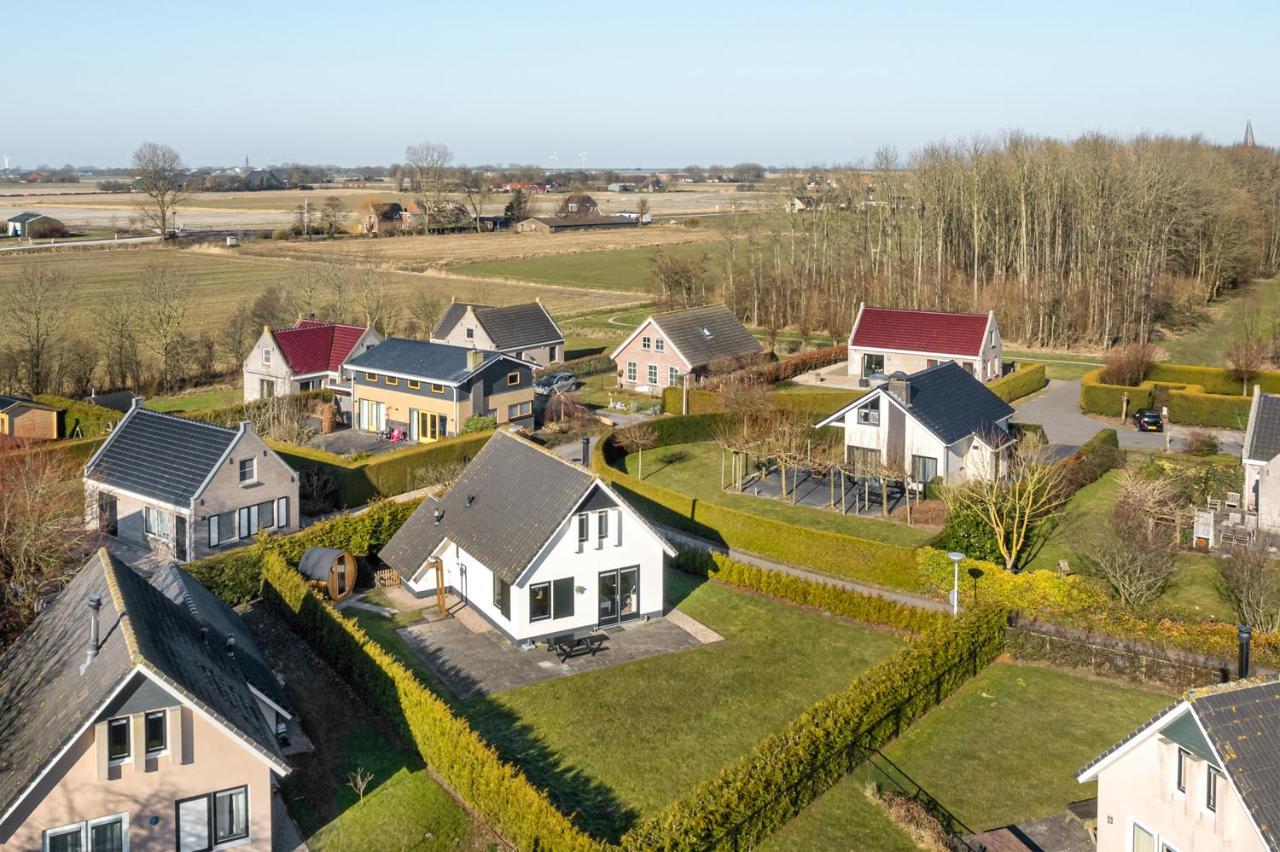 The Frisian Beach House Met Scandinavische Barrel Sauna Villa Tzummarum Eksteriør bilde