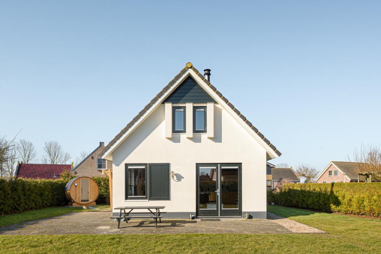 The Frisian Beach House Met Scandinavische Barrel Sauna Villa Tzummarum Eksteriør bilde