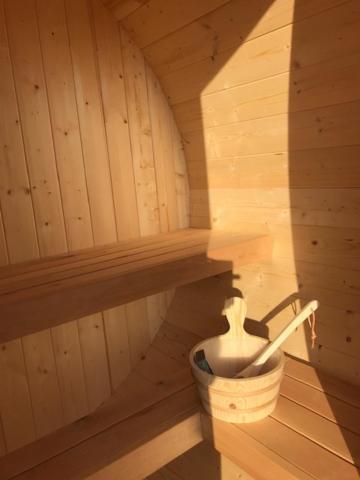 The Frisian Beach House Met Scandinavische Barrel Sauna Villa Tzummarum Eksteriør bilde